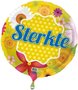 Vrolijke Bloemen 'Sterkte' Folie Ballon 45cm
