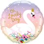 Zwaan 'Oh Lovely Day' Folie Ballon 45cm