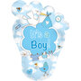 Babyvoet 'It's a Boy' Folie Ballon 102cm