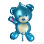 Blauw Teddybeer Folie Ballon 35cm