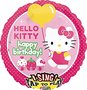Hello Kitty Sing-A-Tune Folie Ballon 71cm
