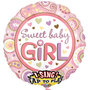 Baby Meisje Sing-A-Tune Folie Ballon 71cm