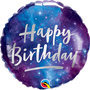 Universum 'Happy Birthday' Folie Ballon 45cm