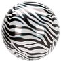 Dierenprint Zebraprint Orbz Folie Ballon 40cm