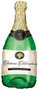 Groen 'Chateau Celebration' Champagnefles 91cm