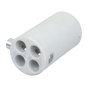 Wentex Wit 4-Way Connector Vervanger 40.6mm