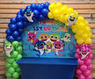 Ballonnenboog Standaard Baby Shark