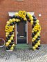 Ballonnenboog Standaard Goud en Zwart '50 jaar' 