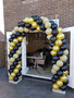 Ballonnenboog Standaard met Dierenprint Enkeldeurs Clusters van 4