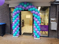 Ballonnenboog Standaard met Pijlpatroon Enkeldeurs Clusters van 4 