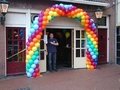 Ballonnenboog Rainbow Dubbeldeurs Clusters van 5