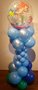 Ballonnenpilaar Deluxe De Kleine Zeemeermin