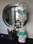Ballonnenpilaar Luxe Klassiek Romeinse Zuil met Bloemen