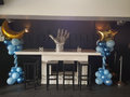 Twinkel kleine Maan en Ster Luxe Ballonnenpilaren Set