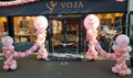 Roze en RoseGold Entreedecoratie met Persoonlijke Opdruk