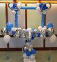 Baby Jongen Luxe Foto Frame Ballonnendecoratie 100x100cm