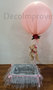 Luchtballon met Teddybeer aan Mand Klein