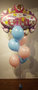 It's A Girl Tros Helium Ballonnen Boeket