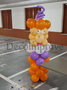 Ballonnenpilaar Standaard Roetveegpiet 180cm