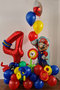 Super Mario Collage Ballonnenpilaar