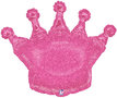 Roze Kroon SuperVorm Folie Ballon 91cm