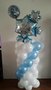Ballonnenpilaar Standaard Frozen Olaf 220cm Clusters van 4