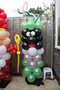 Ballonnenpilaar Standaard Zwarte Piet 180cm 