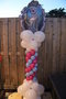 Ballonnenpilaar Deluxe Frozen Anna en Elza