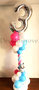 Ballonnenpilaar Luxe Frozen Verjaardag