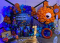 Clownvis Nemo Ballondecoratie Sculptuur