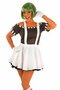 Oempa Loempa Dames Deluxe Kostuum