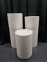 Ronde Zuilen Wit set van 3 Verhuur