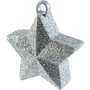 Zilver Glitters Ster Ballongewichtje