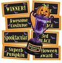 Halloween Trofee met Stickers