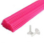 Roze Ballonstokjes en Cups 100st