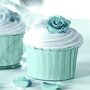 Aqua Blauw Cupcake Vormen 24st 