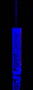 Blauw Neon UV Haarkleur Strepen 10ml