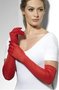 Rood Handschoenen Lang 52cm - One Size