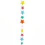 Multicolor Regenboog 3D Sterren Ballonstaart