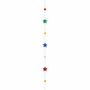 Multicolor Harde Kleuren Glitter Sterren Ballonstaart