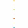 Multicolor Zachte Kleuren Glitter Sterren Ballonstaart