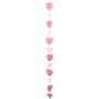 Roze 3D Harten Ballonstaart