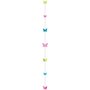 Multicolor Glitter Vlinder Ballonstaart