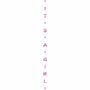 Roze Glitter 'It's A Girl' Ballonstaart