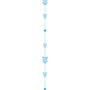 Blauw Glitter Baby Jongen Ballonstaart